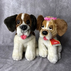 Vintage 1993 Beethoven's 2nd Beethoven & Missy 12" Plush. Kenner Hasbro. - Picture 1 of 4