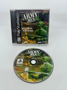 Army Men 3D PS1 PlayStation 1 + Reg Card Complete - Excellent Cond - Picture 1 of 2