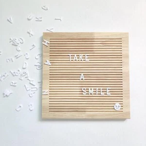 Felt Letter Board with Letters DIY Message Board Note Board for Office Decor - Picture 1 of 7