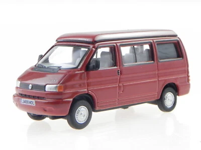 VW T4a California Westfalia Camper paprika rot Modellauto Oxford 1:76 - Bild 1 von 4