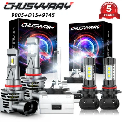 Kit de faros antiniebla de haz alto bajo 20000LM para Mercury Montego 2005-2007 Foto 1 de 4