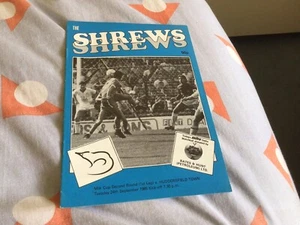 Shrewsbury v Huddersfield Town 1985 Milk Cup 2nd Round 1st Leg - Picture 1 of 4