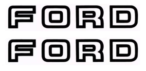 auto235 FORD oulined name Logo Die Cut Vinyl Graphic Decal Sticker - Picture 1 of 3