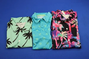 Button Down Bundle Three Boys Youth XL(14) Shirts Various Designs and Colors NR - Picture 1 of 4