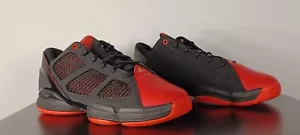 Size 8.5 Men Adidas Adizero Rose 1 Low Restomod Basketball Shoes Black GX6882 - Picture 1 of 7