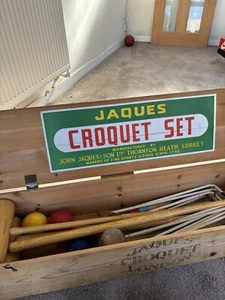 Jaques Croquet Set - Picture 1 of 8