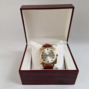 Early Vintage Soviet mechanical mens watch POLJOT Kirova 1MChZ Gold plated USSR - Picture 1 of 17