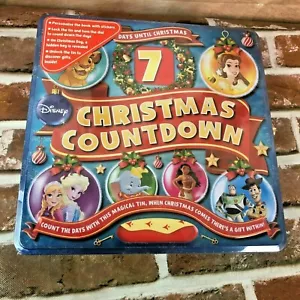 Disney Weihnachten Advent Countdown Geschichtenbuch mit Dose mit Schloss Adventskalender - Bild 1 von 11