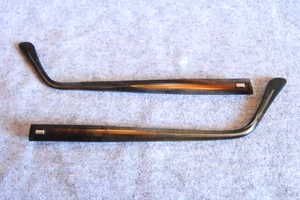 american optical vintage eyeglass temples pair 6" grey ao315 - Picture 1 of 4