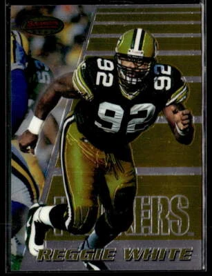 1996 Bowman's Best #134 Reggie White   Football - Image 1 of 2