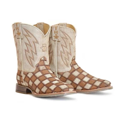 Botas Roper® para niños con suela emoji punta cuadrada marrón 14-119-0077-0875 Foto 1 de 3