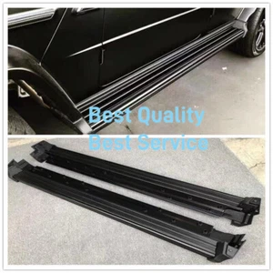 NEW Black Running Board Sideskirts Step For Mercedes Benz G Class W464 G550 G63 - Picture 1 of 9
