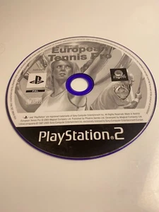 European Tennis Pro - Juego PS2 PAL SOLAMENTE (Sin Manual ni Caja) - Probado - Imagen 1 de 3