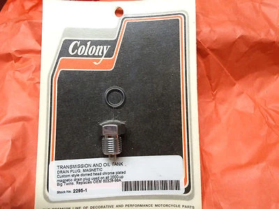 transmission/oil Magnetic drain plug dome head 2000-up big twins hd 60328-98a - Изображение 1 из 2