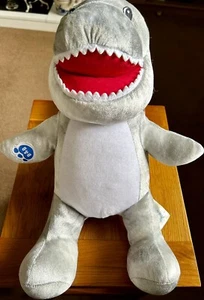 Build A Bear Great White Shark Soft Plush Toy Shark Week 30th Anniversary - Picture 1 of 5