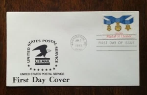 US FDC # 2045 Medal of Honor 1983. - Picture 1 of 6