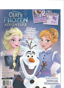 DISNEY SPECIAL MAGAZINE 2017, OLAF'S FROZEN ADVENTURE WITH 2 FREE POSTERS! - Imagen 1 de 1
