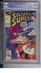 SILVER SURFER  #67  PGX 9.4  " Galactus cover Dr Strange" - Picture 1 of 2