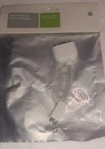 Genuine Apple Mini-DVI to VGA Adapter M9320G/A- NEW SEALED! - Picture 1 of 7