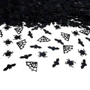 Halloween Confetti Black | Glitter Confetti Sprinkles for Party Table Scatter... - Picture 1 of 5