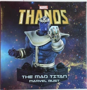 Thanos The Mad Titan Marvel 16cm Bust Semic Studio - Imagen 1 de 4