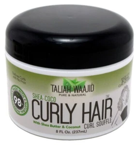 Taliah Waajid Curly Hair Curl Souffle 8oz Jar (Shea-Coco) (2 Pack) - Picture 1 of 2