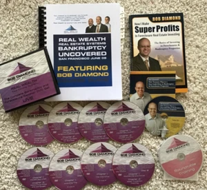 Bob Diamond 8 DVDs Bankruptcy & Foreclosure System REAL estate WEALTH course - Picture 1 of 19