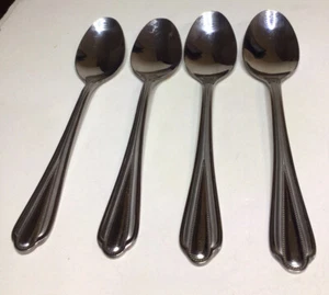 Hampton Silversmiths Applaude Teelöffel Edelstahl 6 1/2 Zoll 4er Set - Bild 1 von 12