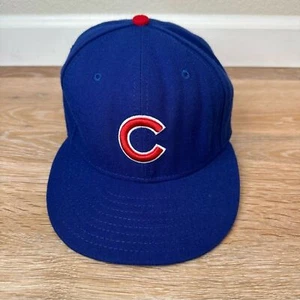 NWT New Era 59Fifty Chicago Cubs Fitted Hat, Size 7 1/4 - Picture 1 of 11