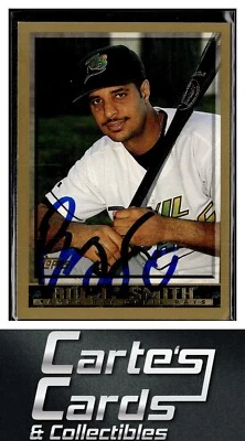 Bobby Smith 1998 Topps #466  Tampa Bay Devil Rays TTM/IP Signed Autographed - Image 1 of 2