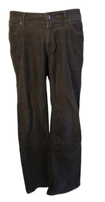 Pantalones de pana elásticos Old Navy 10 marrón oscuro "The Sweetheart" Foto 1 de 3