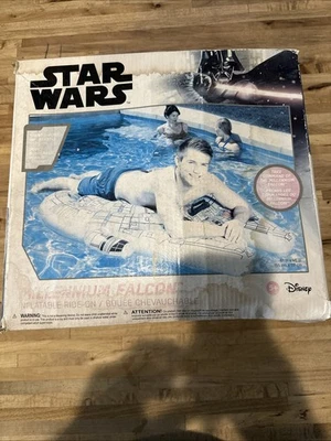 Star Wars Millennium Falcon Надувной Бассейн для Поездки Водные Плавательные Пути 5' Редкий - Изображение 1 из 4