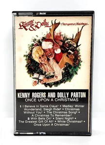 KENNY ROGERS & DOLLY PARTON / ONCE UPON A CHRISTMAS CASSETTE (1984) RCA RECORDS - Picture 1 of 4