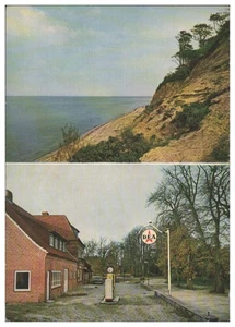 Postal gasolinera V9530-2307/Danishhagen DEA años 60 - Imagen 1 de 2