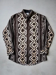 Vintage Roper Aztec Western Shirt Southwestern Rodeo Cowboy Size S/M - Picture 1 of 5