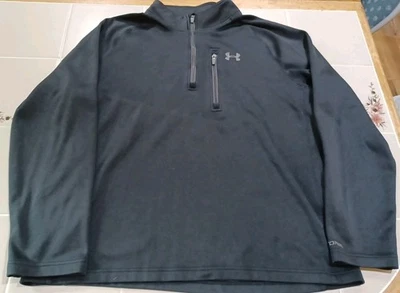 Under Armour Golf Cold Gear Pullover Sudadera Tormenta Suelta XL Negro Golf Coach Foto 1 de 4