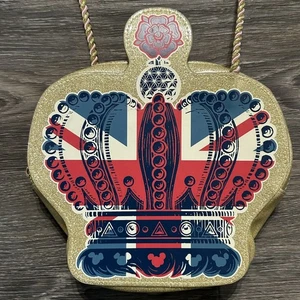Disney Epcot United Kingdom Royalty Crown Crossbody Bag Limited Edition 2020 - Picture 1 of 8