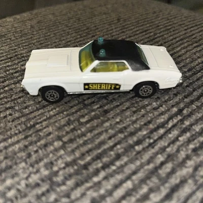VINTAGE Corgi Whizzwheels "Mercury Cougar XR7" XERIFE - Usado - Novo em folha com etiquetas - Imagem 1 de 4