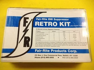 Fair Rite EMI SUPPRESSOR RETRO KIT PN# 0199000008 - Bild 1 von 4