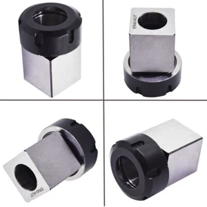 Adecuado para máquina de grabado de torno CNC ER-40 soporte de mandril cuadrado de cuello - Imagen 1 de 7
