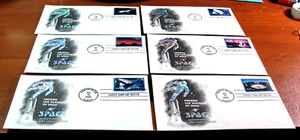 US Stamp FDC Scott# 3409a-f Probing The Vastness of Space 2000 Used L759 - Picture 1 of 1