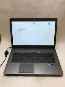 HP ZBook 17 G2 17" Laptop Intel i7 4th Gen 8GB RAM NO HDD BIOS LOCKED AS IS - DW - Picture 1 of 10