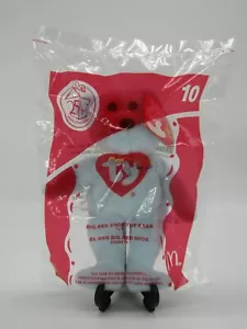 McDonald's Ty Big Red Shoe the Bear 2004 Happy Meal Nuevo en paquete #10 - Imagen 1 de 2