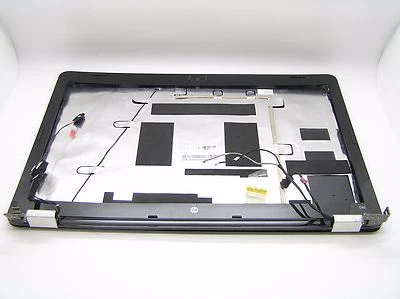Cubierta trasera HP Pavilion G62 + bisel frontal bisagras cámara cable de video 3AAX6LC00S0 Foto 1 de 2
