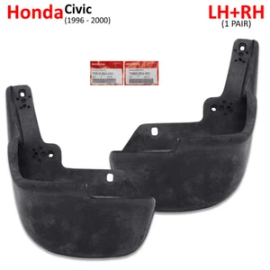 Front Pair Mud Flaps Guards Splash For Honda Civic EK Sedan 1996 - 2000 - Picture 1 of 11
