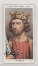 1935 Player's Kings & Queens of England Tobacco Edward Longshanks I #9 yv5
