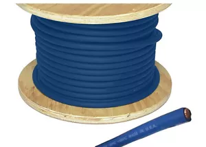 Cable de batería azul 2 AWG / cable de soldadura azul 10 pies hecho en EE. UU. - Imagen 1 de 1
