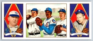 1993 Upper Deck B.A.T. Triple-Folders - Cy Young, Whitey Ford #158 - Picture 1 of 2