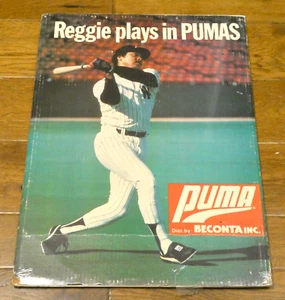 Reggie Jackson Puma Ad Poster Size 17x24 - Picture 1 of 3