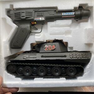 Lazer Tank And Lazer Gun Game 1987 Bandai Dong Woo New In Box